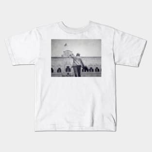 Manwel Dimech Statue Kids T-Shirt